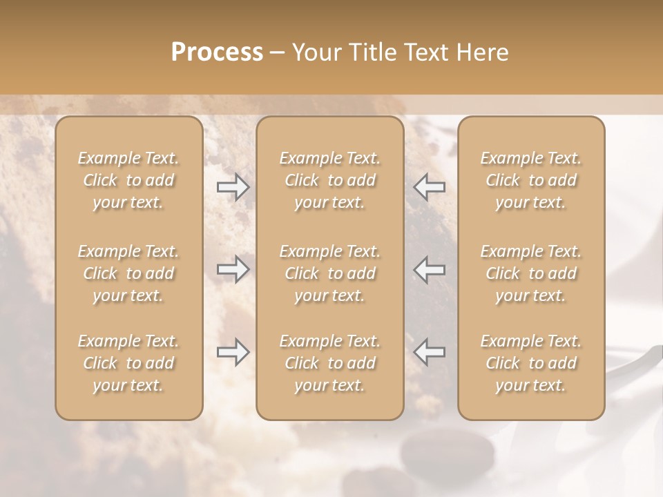 Coffee Cake PowerPoint Template