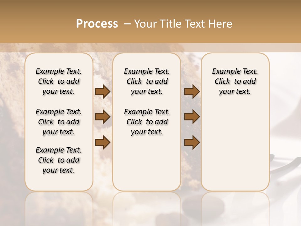 Coffee Cake PowerPoint Template