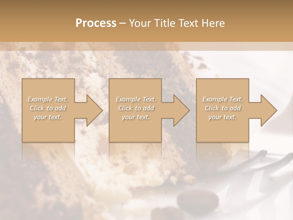 Coffee Cake PowerPoint Template