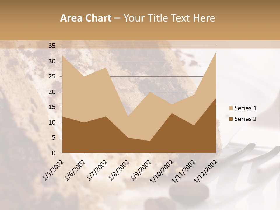 Coffee Cake PowerPoint Template