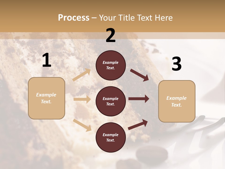 Coffee Cake PowerPoint Template