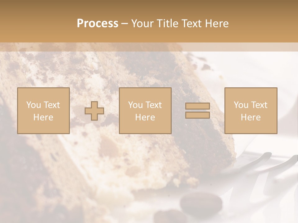 Coffee Cake PowerPoint Template