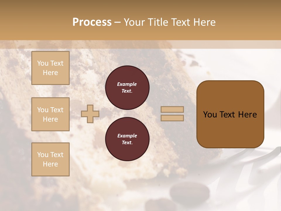 Coffee Cake PowerPoint Template