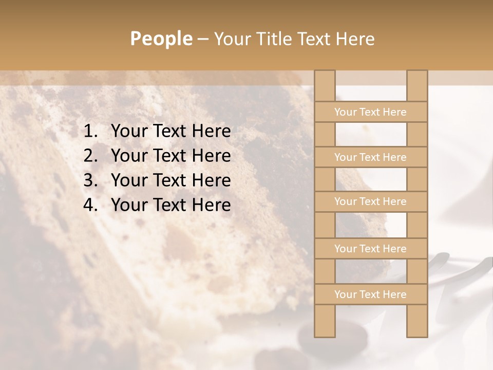 Coffee Cake PowerPoint Template