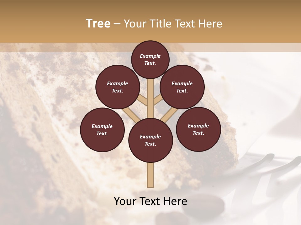Coffee Cake PowerPoint Template