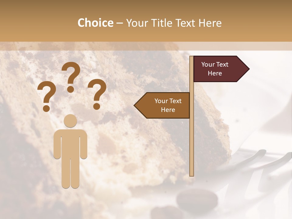 Coffee Cake PowerPoint Template