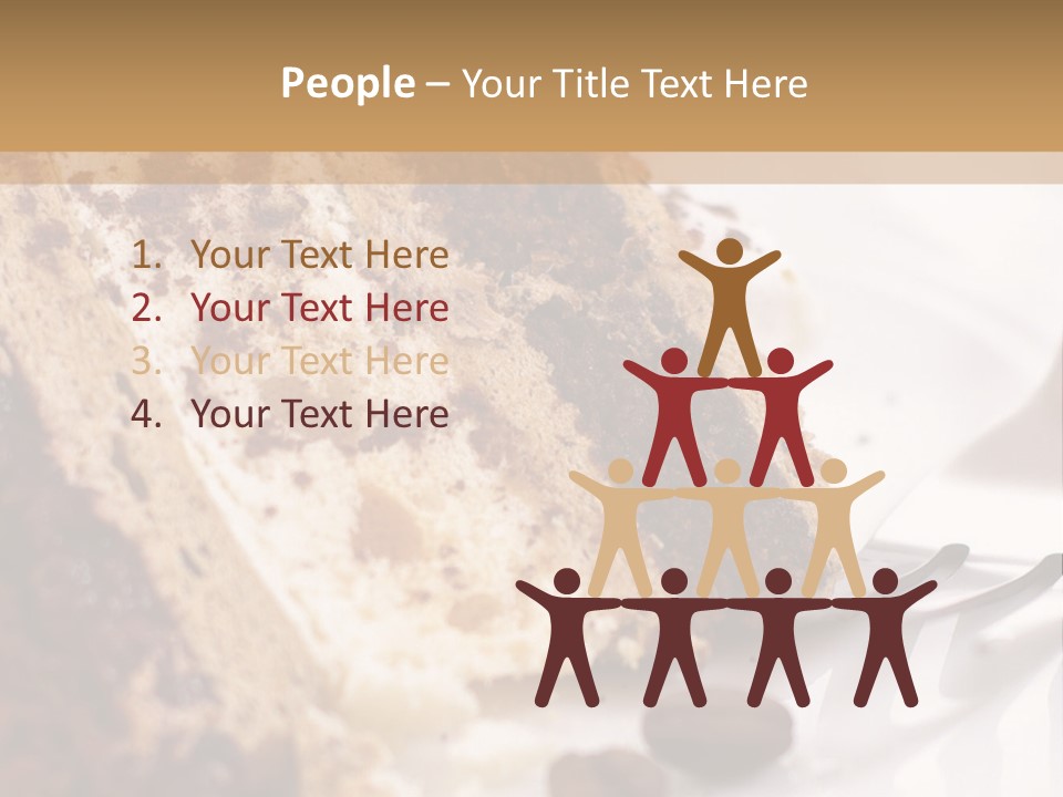 Coffee Cake PowerPoint Template