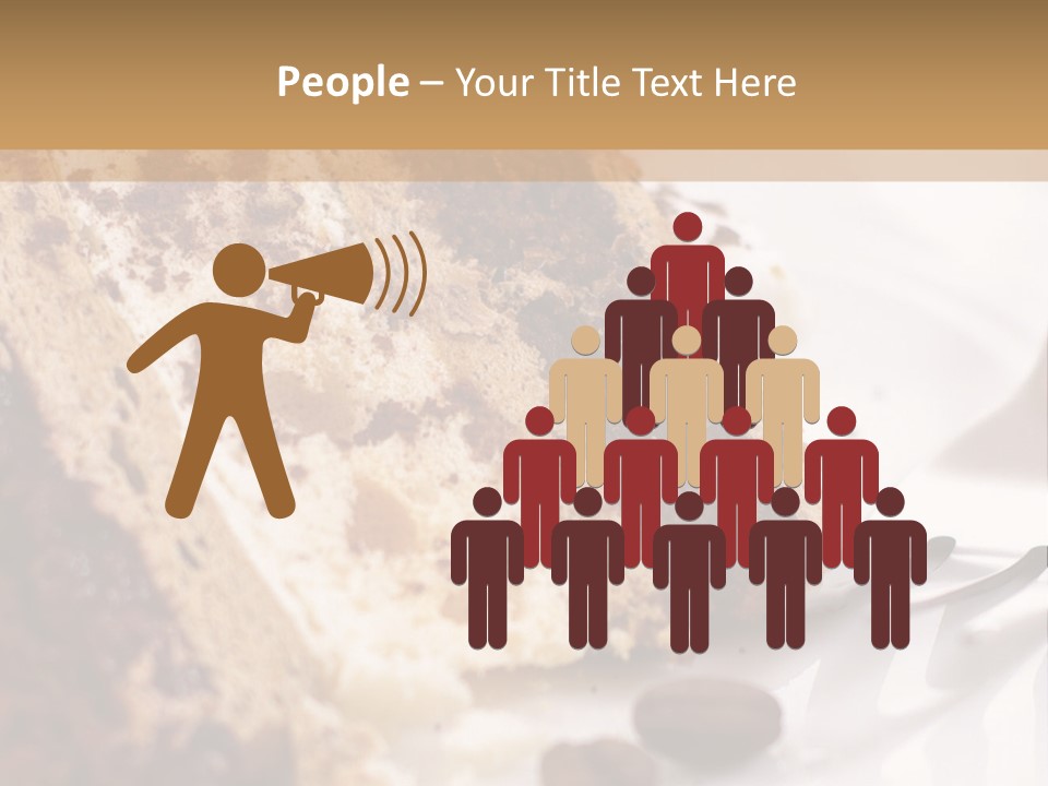 Coffee Cake PowerPoint Template