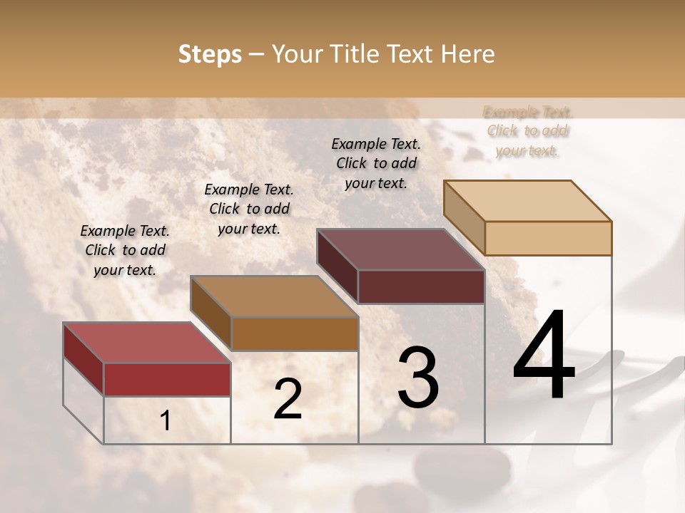 Coffee Cake PowerPoint Template