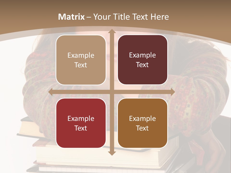 Woman With A Cat Relaxing Beside A Fireplace. PowerPoint Template