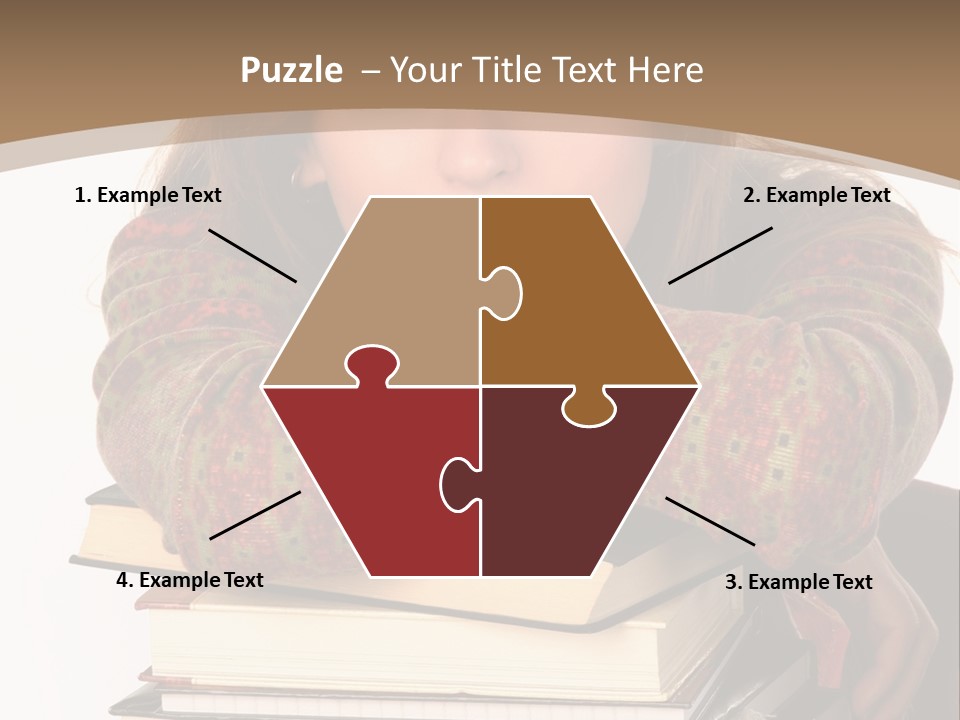 Woman With A Cat Relaxing Beside A Fireplace. PowerPoint Template