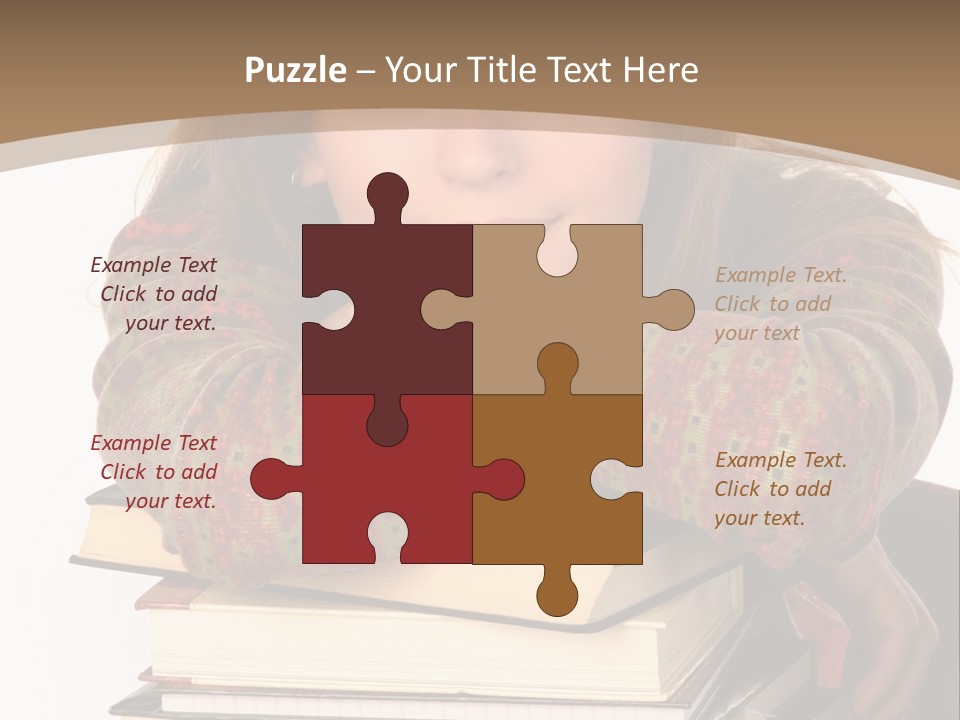 Woman With A Cat Relaxing Beside A Fireplace. PowerPoint Template