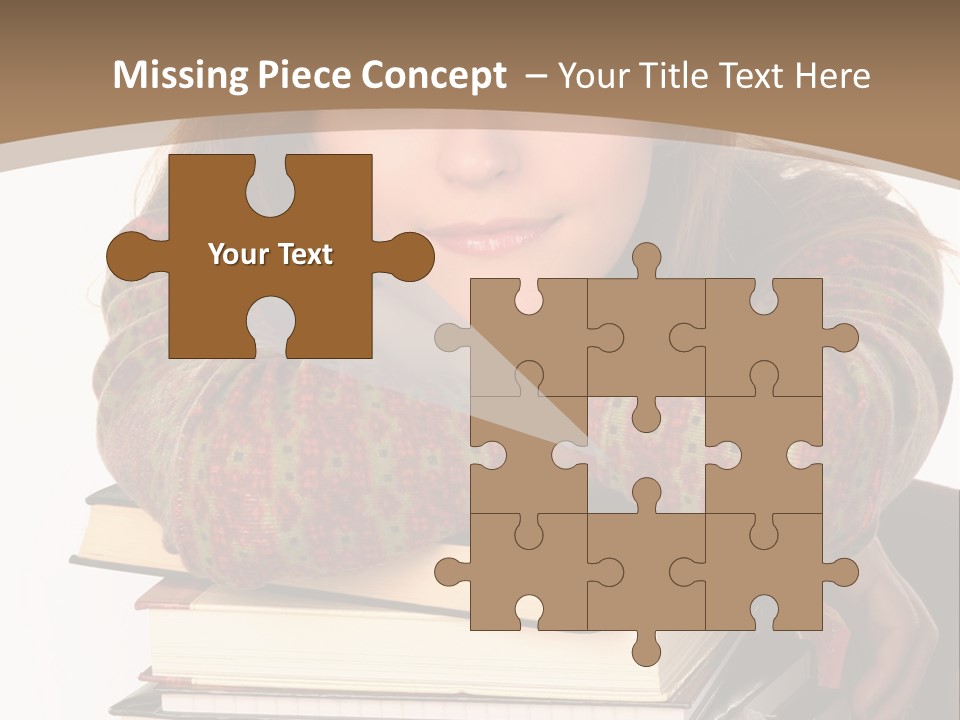 Woman With A Cat Relaxing Beside A Fireplace. PowerPoint Template