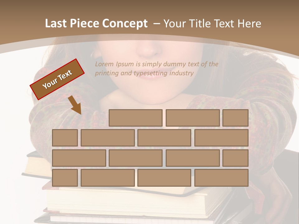 Woman With A Cat Relaxing Beside A Fireplace. PowerPoint Template