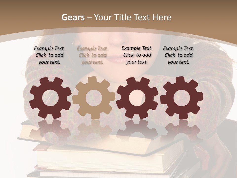 Woman With A Cat Relaxing Beside A Fireplace. PowerPoint Template