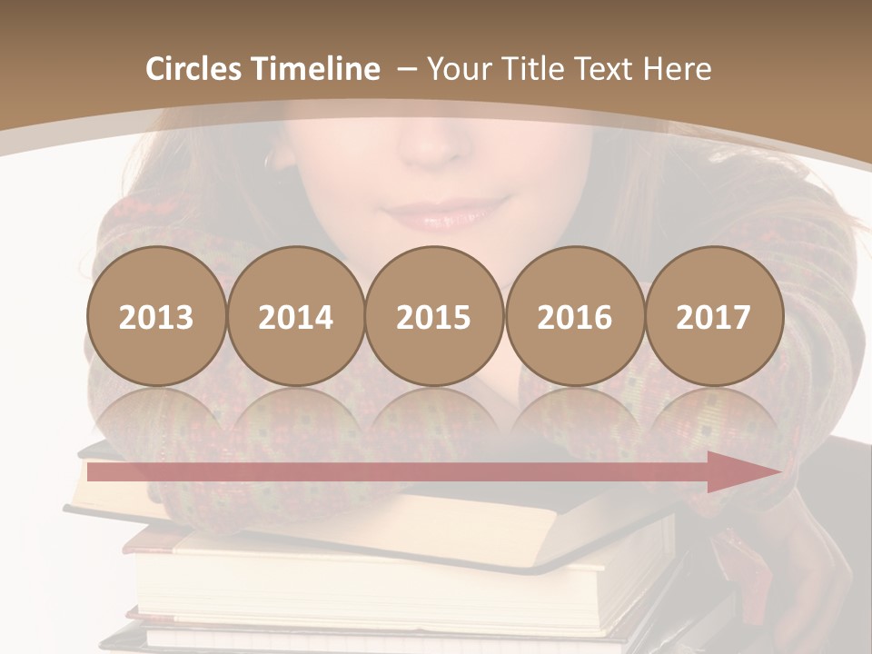 Woman With A Cat Relaxing Beside A Fireplace. PowerPoint Template