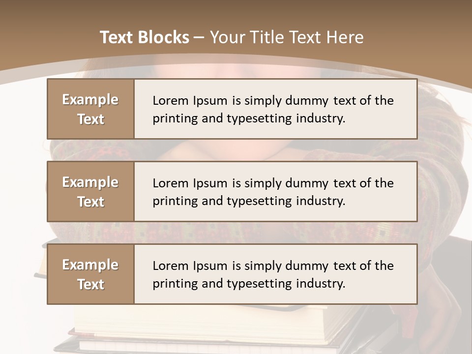 Woman With A Cat Relaxing Beside A Fireplace. PowerPoint Template