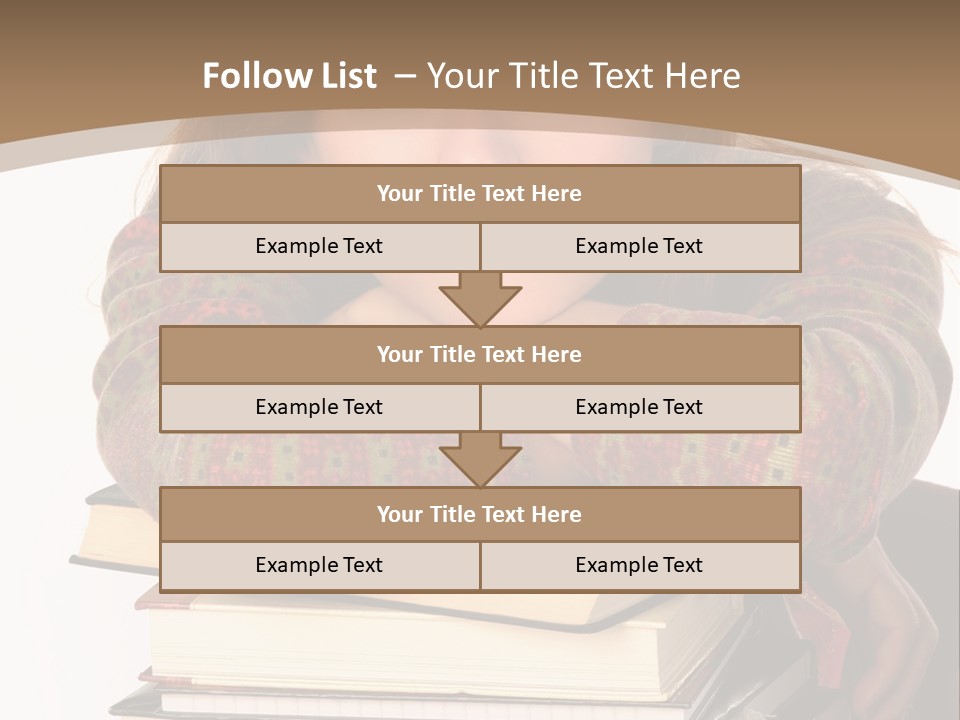 Woman With A Cat Relaxing Beside A Fireplace. PowerPoint Template