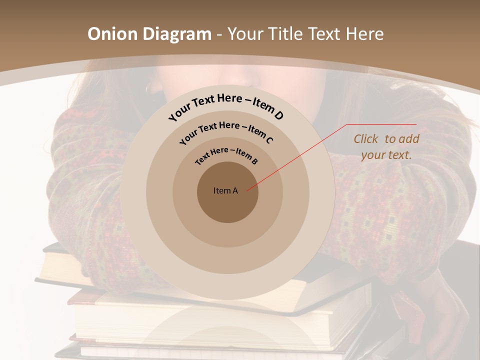 Woman With A Cat Relaxing Beside A Fireplace. PowerPoint Template