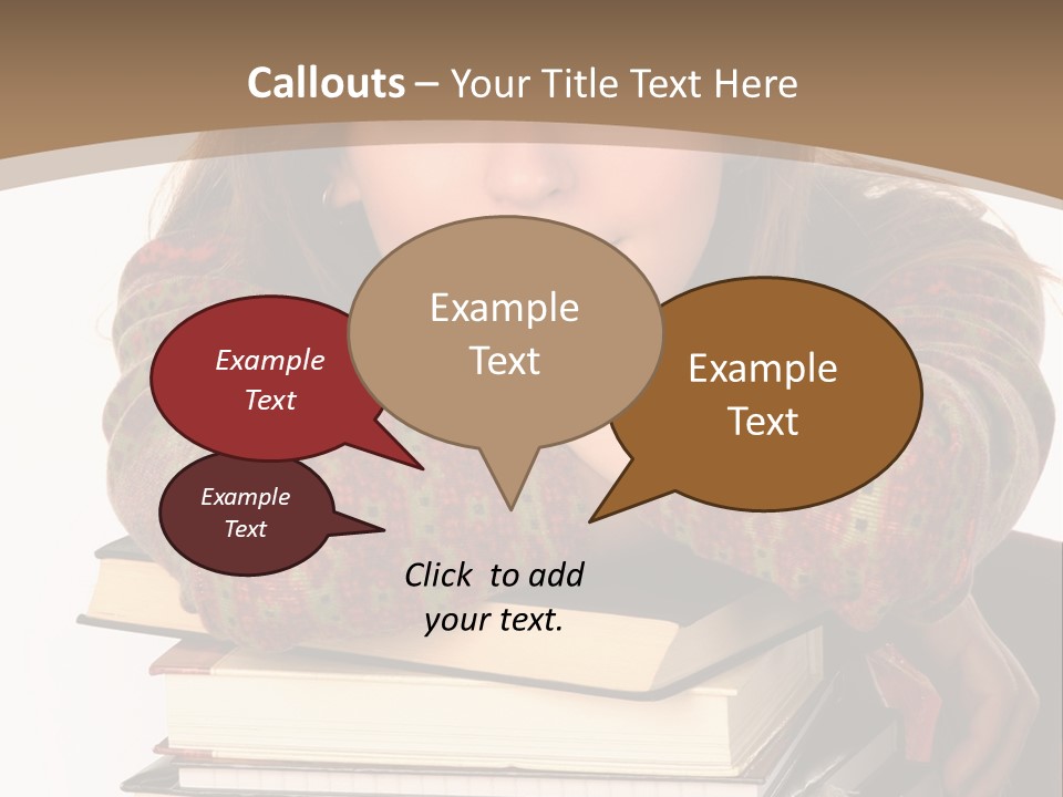 Woman With A Cat Relaxing Beside A Fireplace. PowerPoint Template