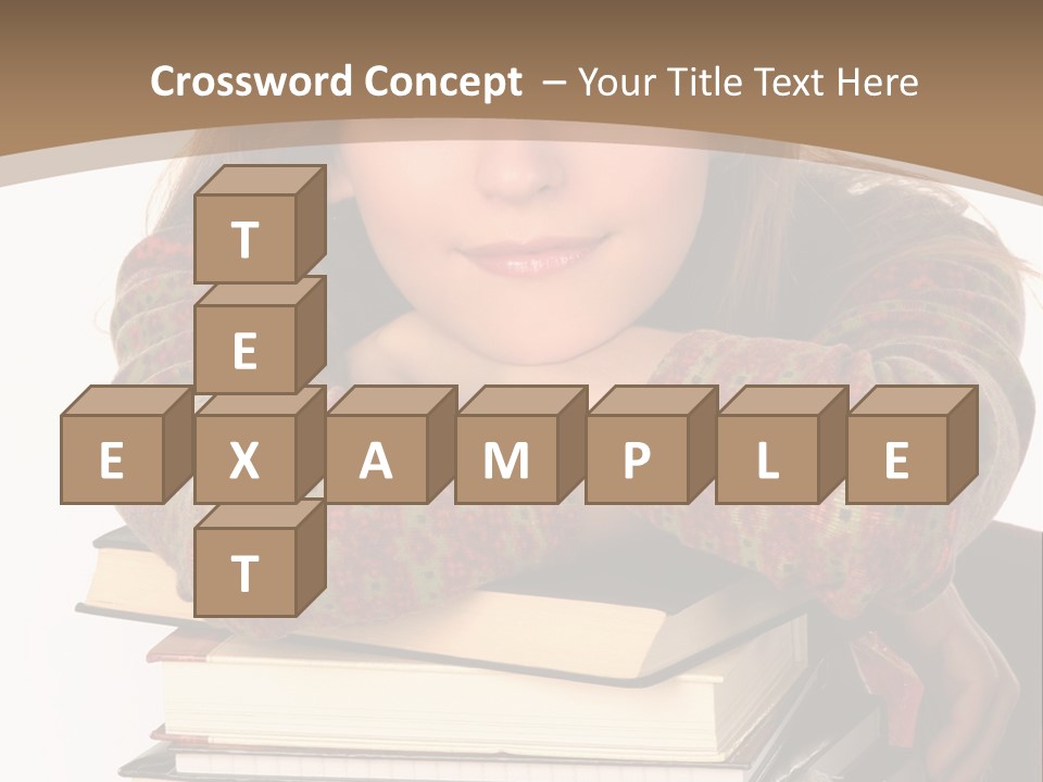 Woman With A Cat Relaxing Beside A Fireplace. PowerPoint Template