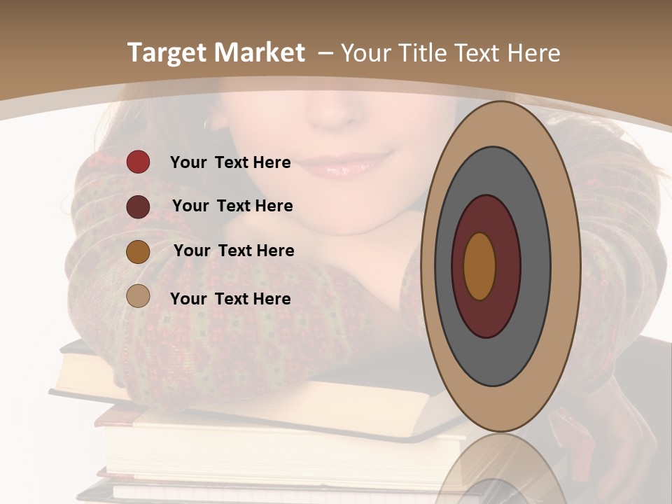 Woman With A Cat Relaxing Beside A Fireplace. PowerPoint Template