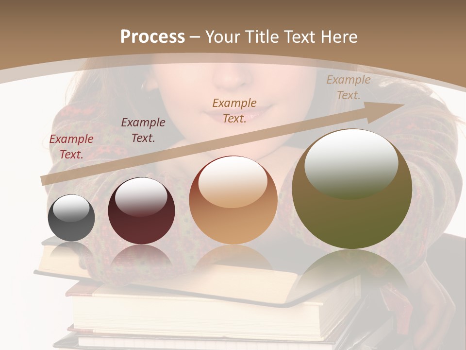 Woman With A Cat Relaxing Beside A Fireplace. PowerPoint Template