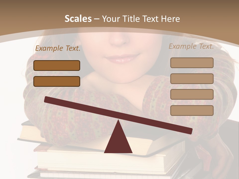 Woman With A Cat Relaxing Beside A Fireplace. PowerPoint Template