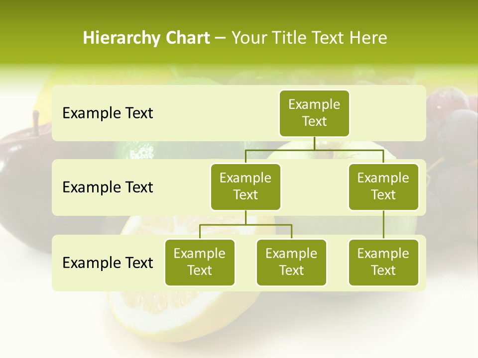 A Bunch Of Fruit Sitting On Top Of A White Table PowerPoint Template