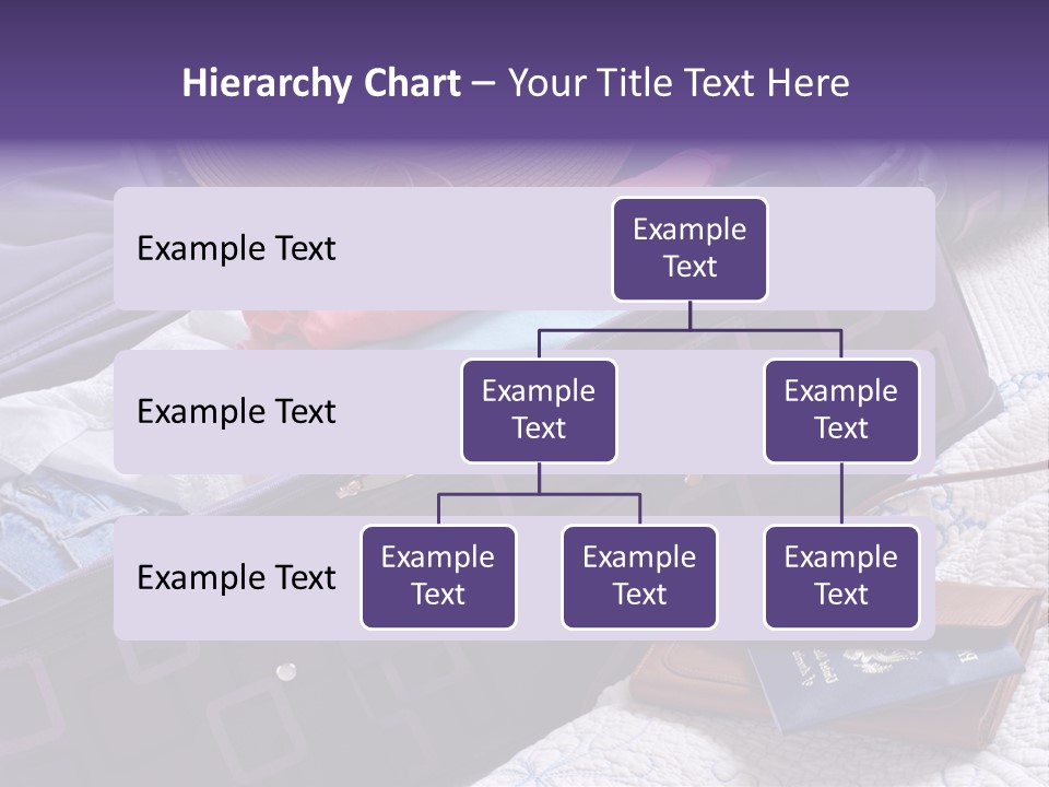 Modern Luggage Partially Packed With Colorful Summer Clothing. Us Passport Included In Composition. PowerPoint Template