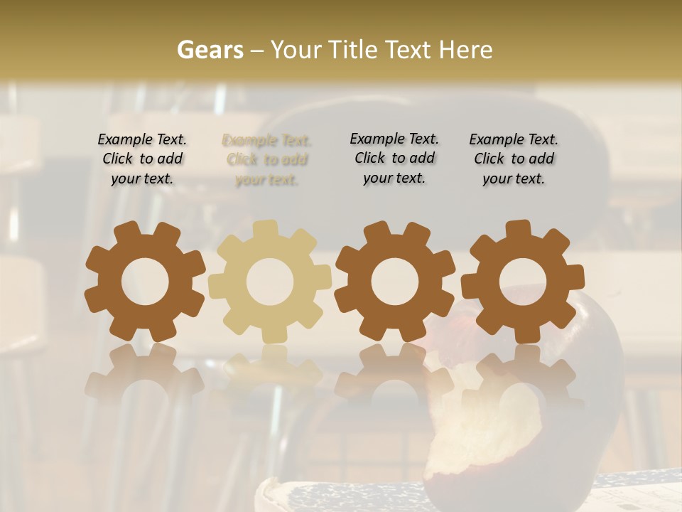 Men At The Gym Together PowerPoint Template