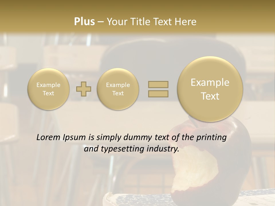 Men At The Gym Together PowerPoint Template