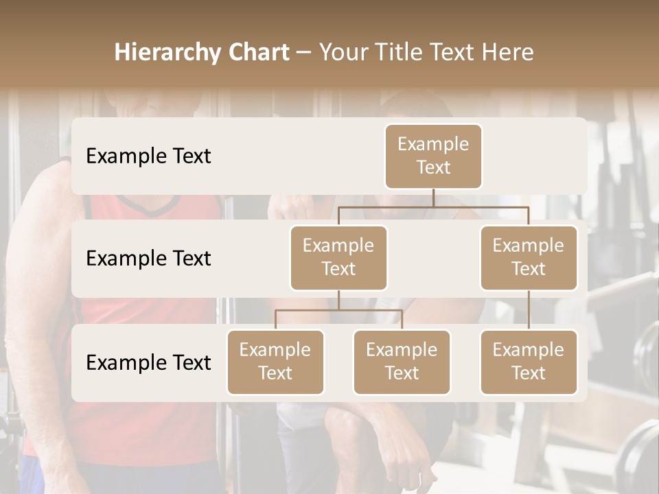 Men At The Gym Together PowerPoint Template