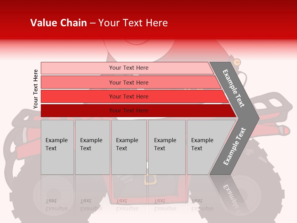 Santa Riding An Atv PowerPoint Template