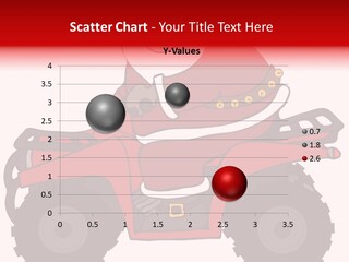 Santa Riding An Atv PowerPoint Template