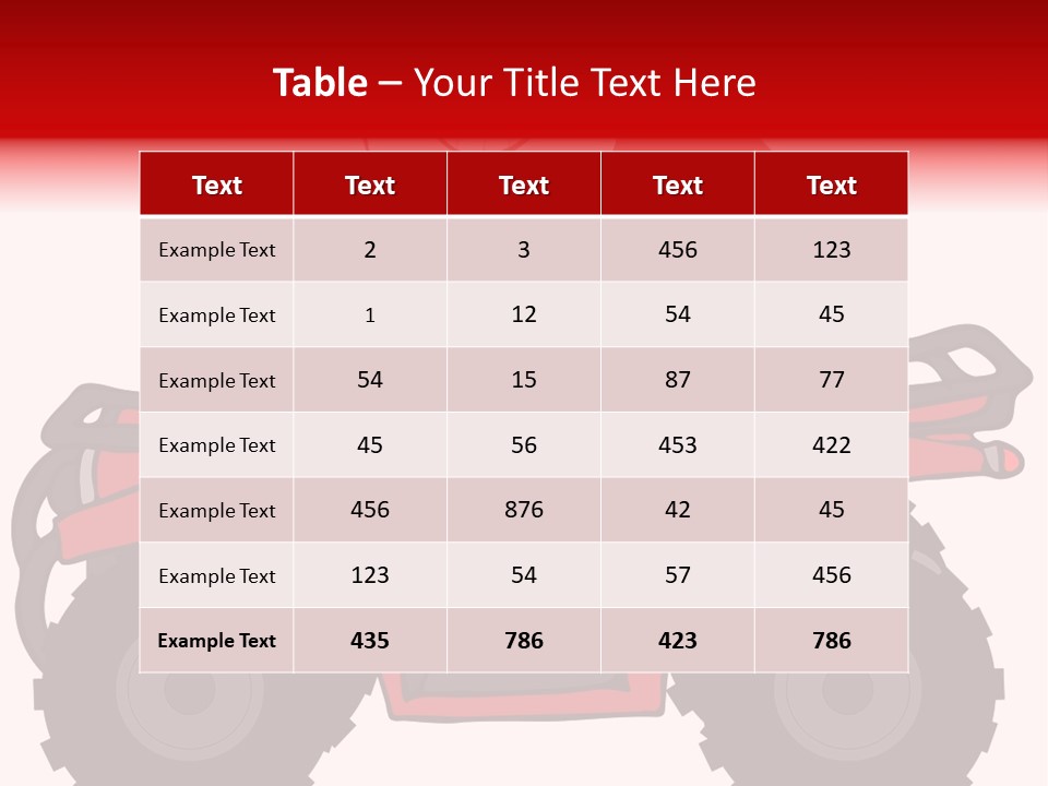 Santa Riding An Atv PowerPoint Template