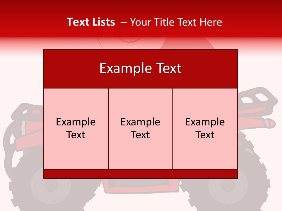 Santa Riding An Atv PowerPoint Template