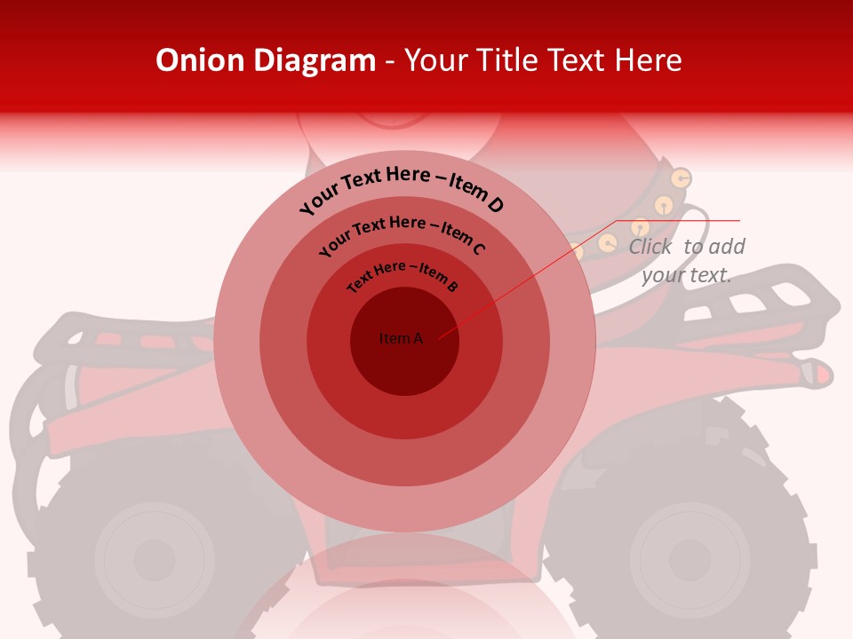 Santa Riding An Atv PowerPoint Template