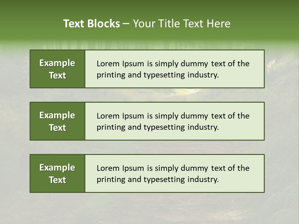 Forest PowerPoint Template