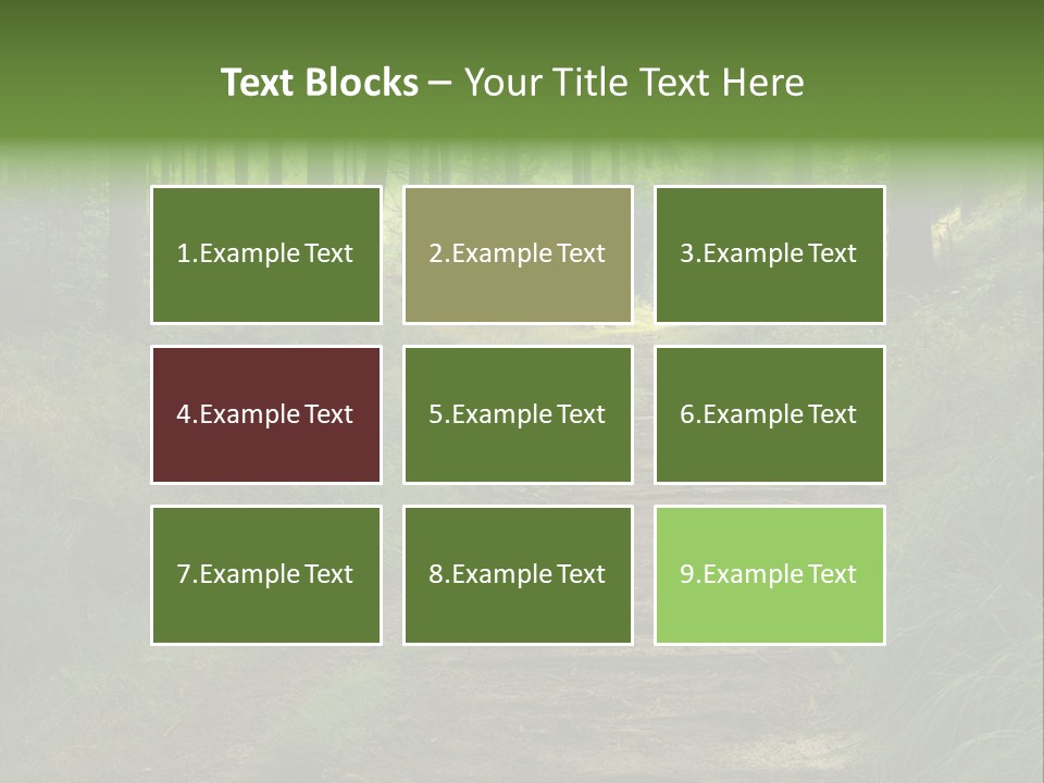 Forest PowerPoint Template