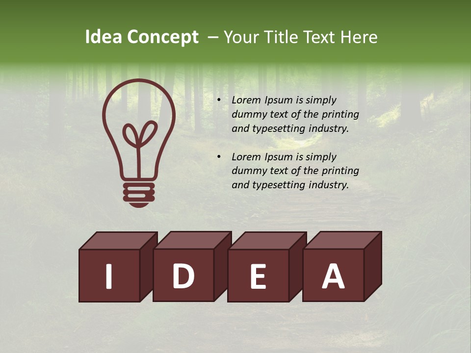 Forest PowerPoint Template