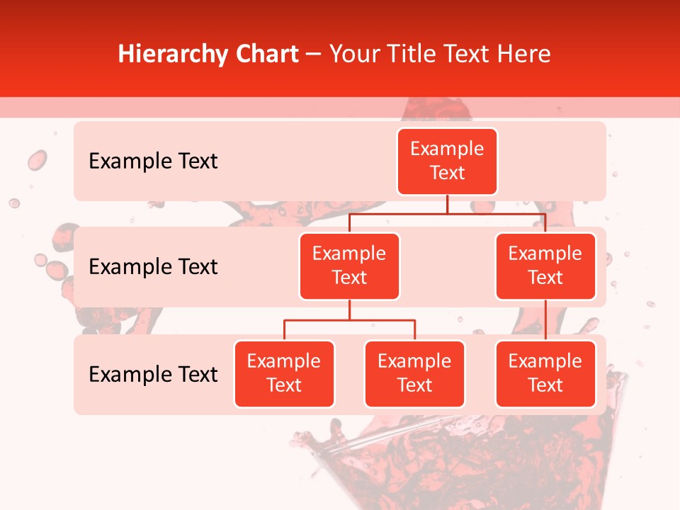 Red Martini Being Poured In A Martini Glass; Isolated On A White Background. PowerPoint Template