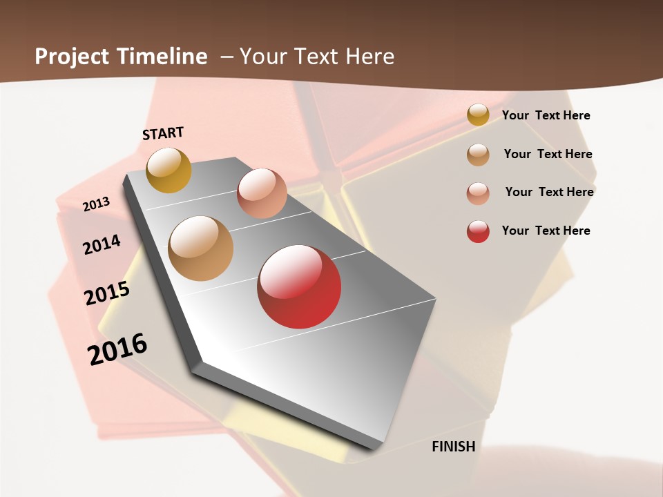 Unit Origami, Named "Little Turtle" PowerPoint Template