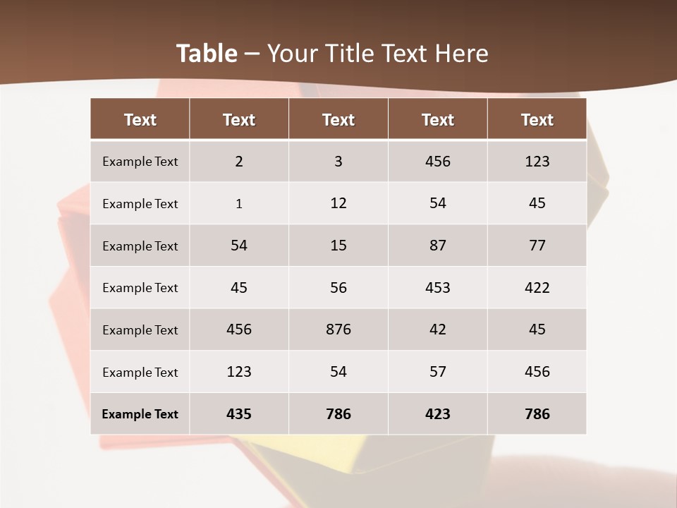 Unit Origami, Named "Little Turtle" PowerPoint Template