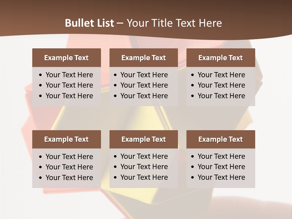 Unit Origami, Named "Little Turtle" PowerPoint Template