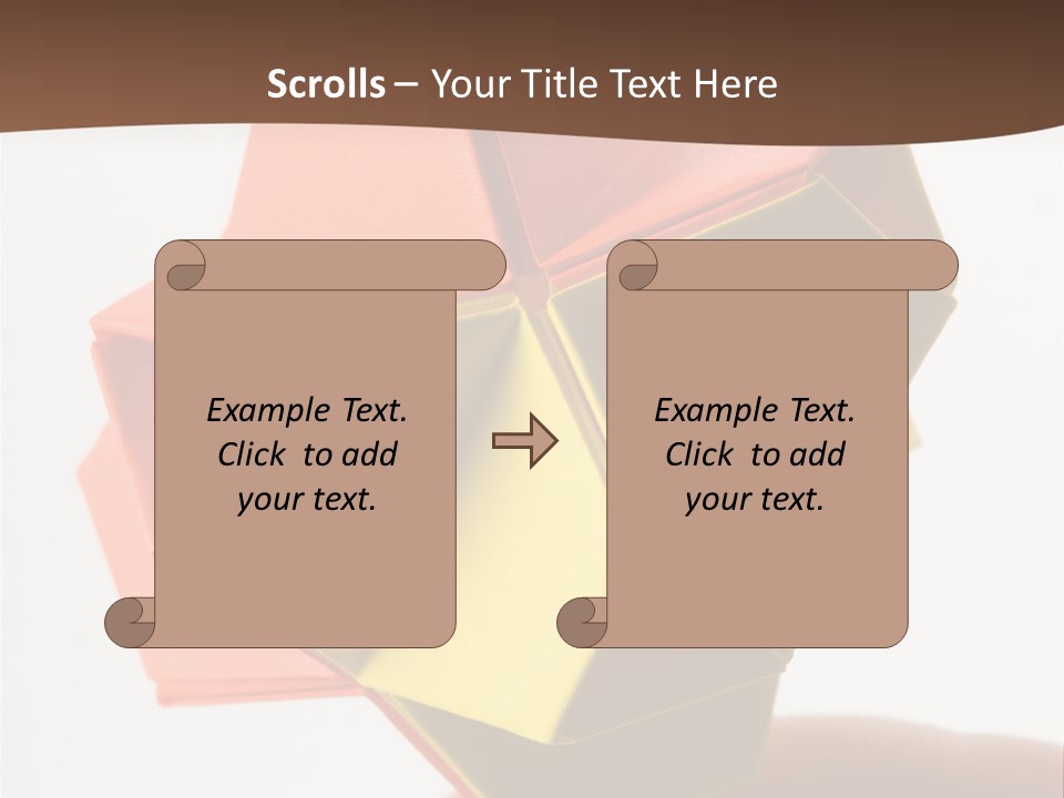 Unit Origami, Named "Little Turtle" PowerPoint Template
