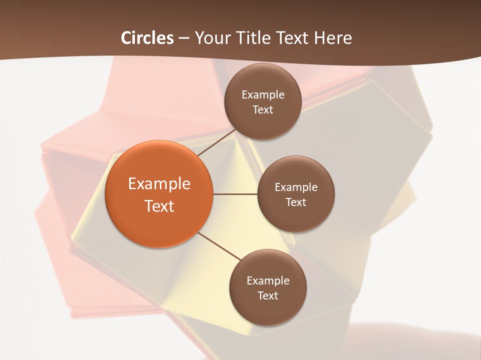Unit Origami, Named "Little Turtle" PowerPoint Template