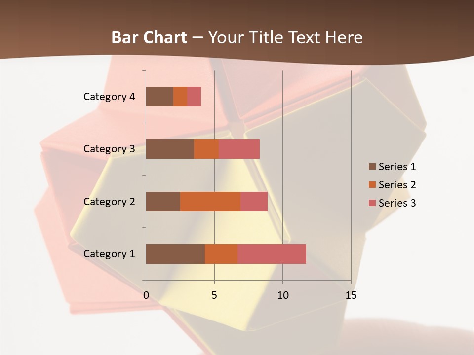 Unit Origami, Named "Little Turtle" PowerPoint Template