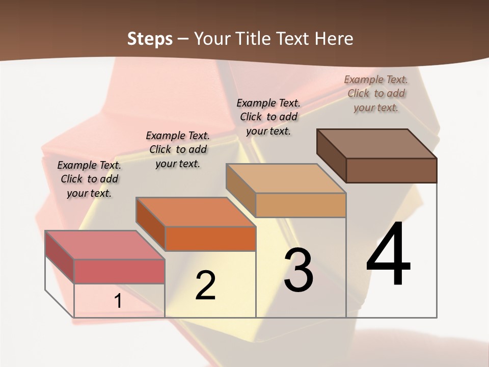 Unit Origami, Named "Little Turtle" PowerPoint Template