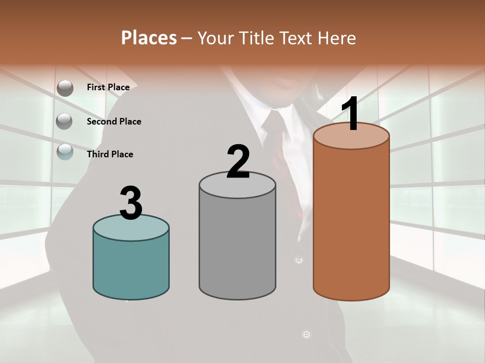 Light Wall Tunnel In Underground Station In Berlin, Germany PowerPoint Template